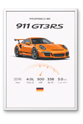 Porsche GT3RS Poster